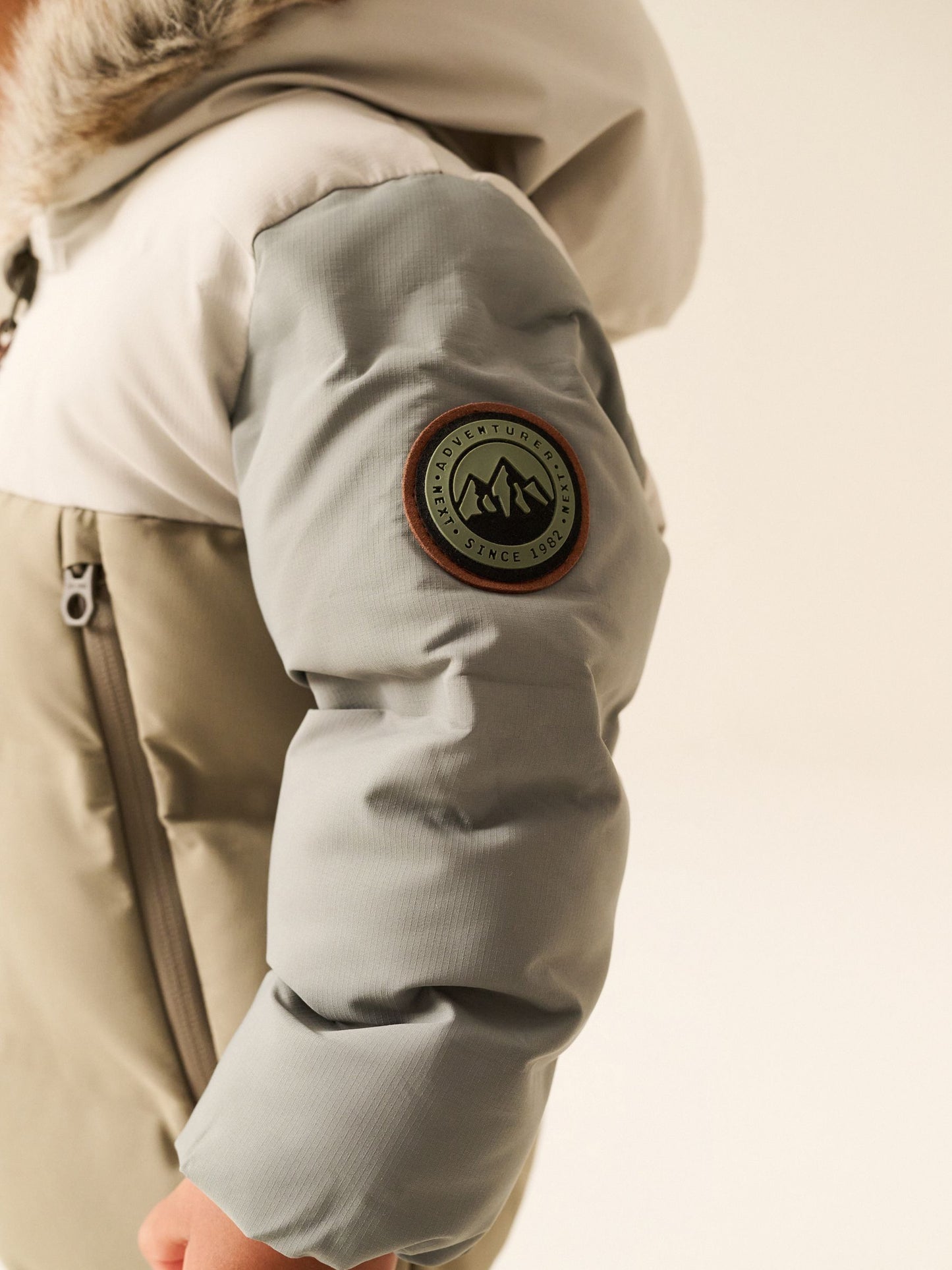 Dsiney Kidz - Neutral Colour Block Waterproof Padded Snowsuit (3mths-7yrs) image 4
