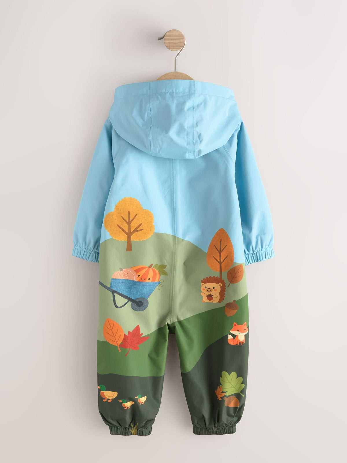 Dsiney Kidz - Farm Scene Waterproof Fleece Lined Puddlesuit (3mths-7yrs) image 2