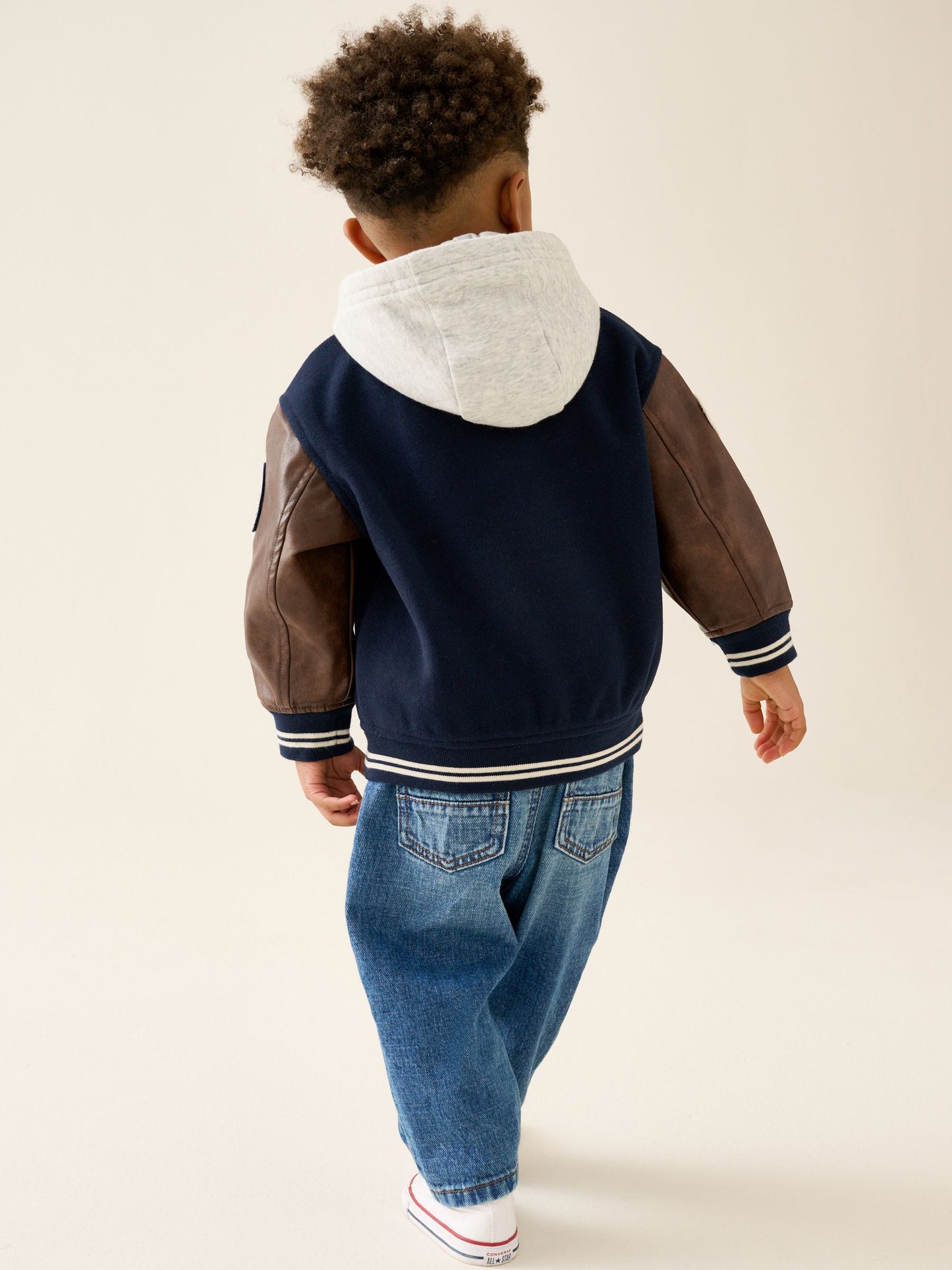 Dsiney Kidz - Navy Varsity Jacket (3mths-7yrs) image 4