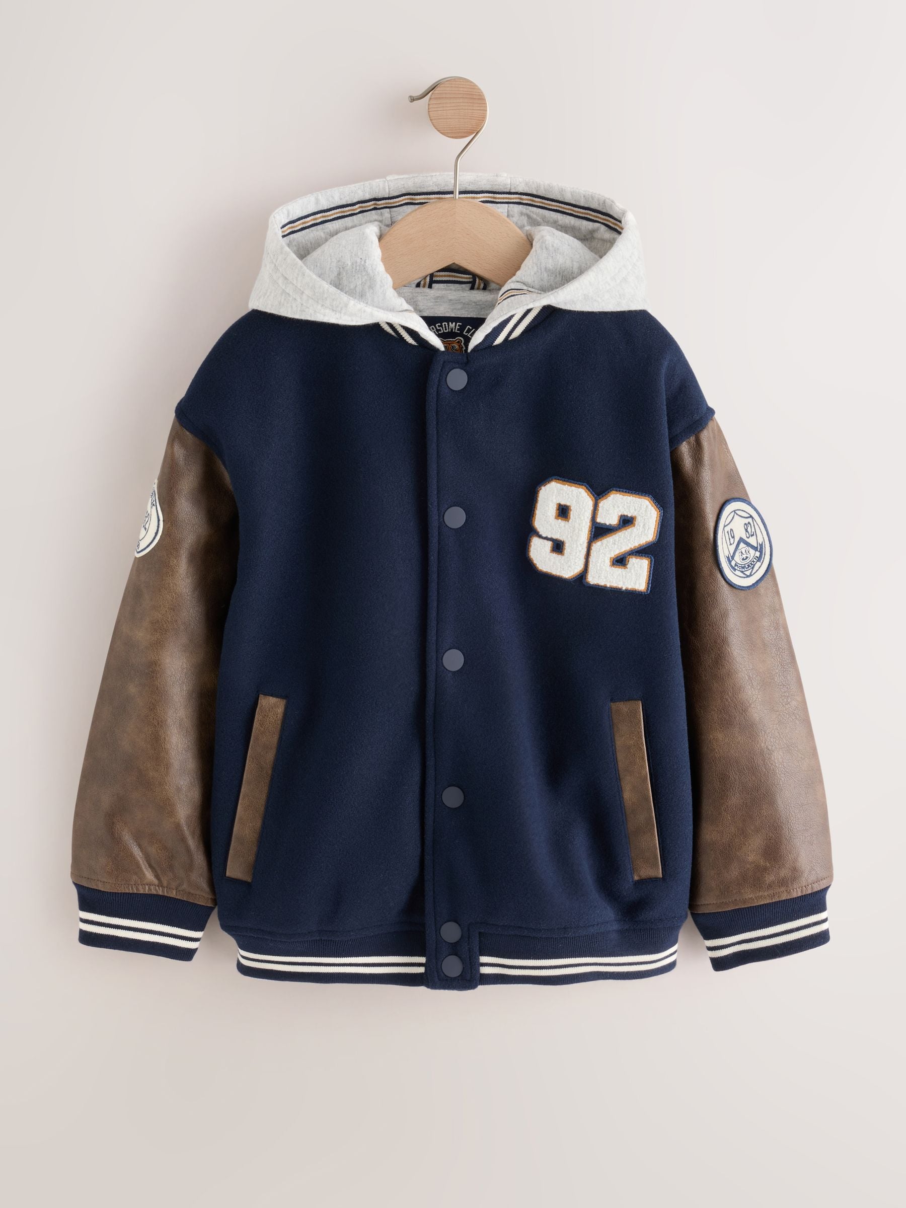 Dsiney Kidz - Navy Varsity Jacket (3mths-7yrs) image 6