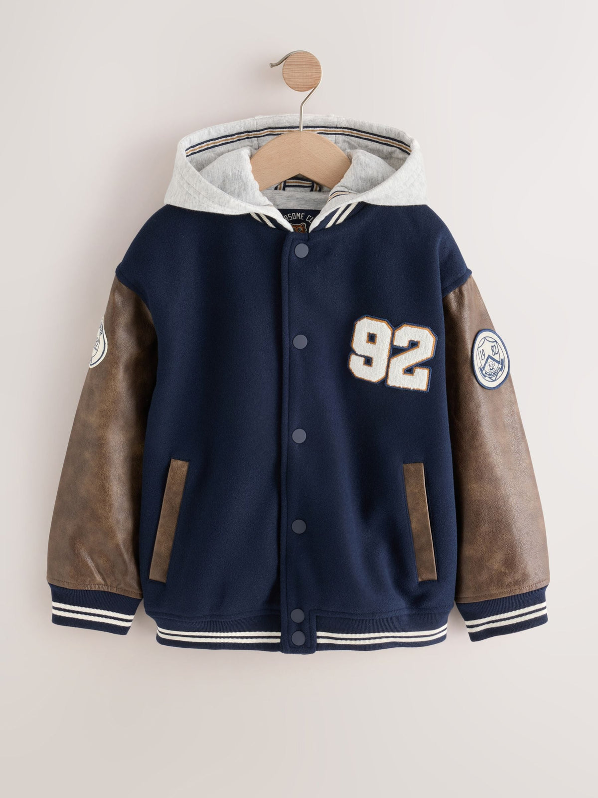 Dsiney Kidz - Navy Varsity Jacket (3mths-7yrs) image 6