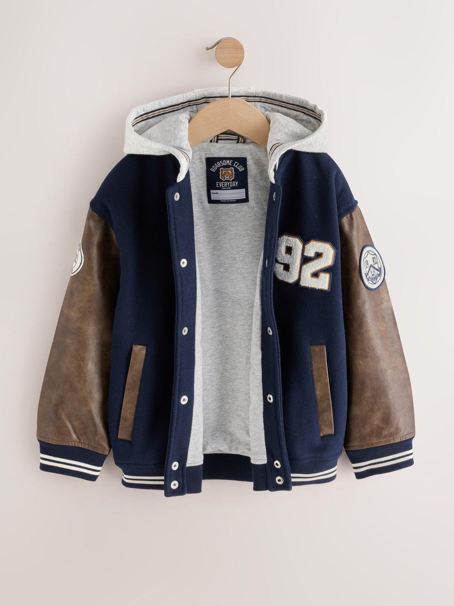 Dsiney Kidz - Navy Varsity Jacket (3mths-7yrs) image 7
