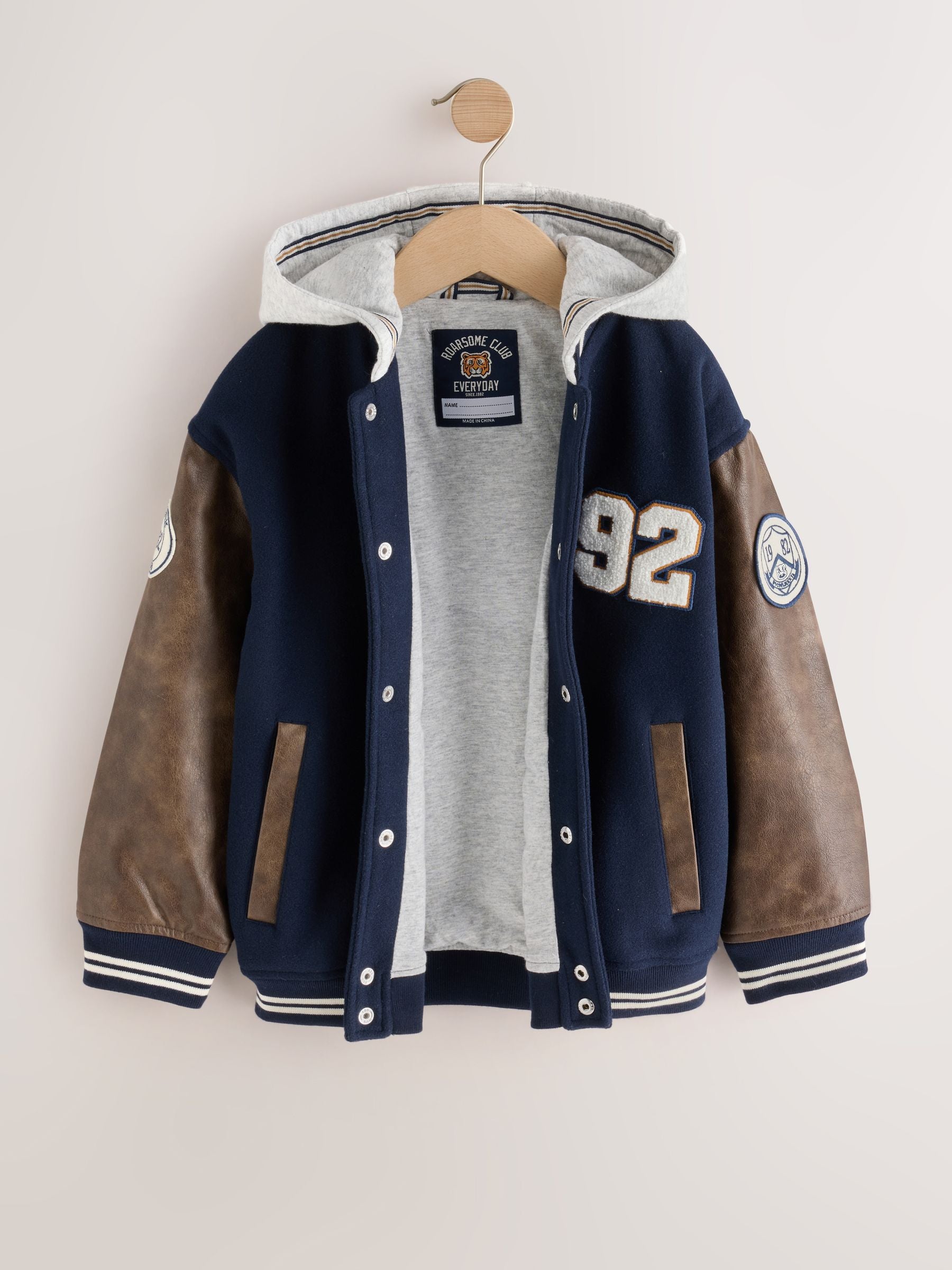 Dsiney Kidz - Navy Varsity Jacket (3mths-7yrs) image 7