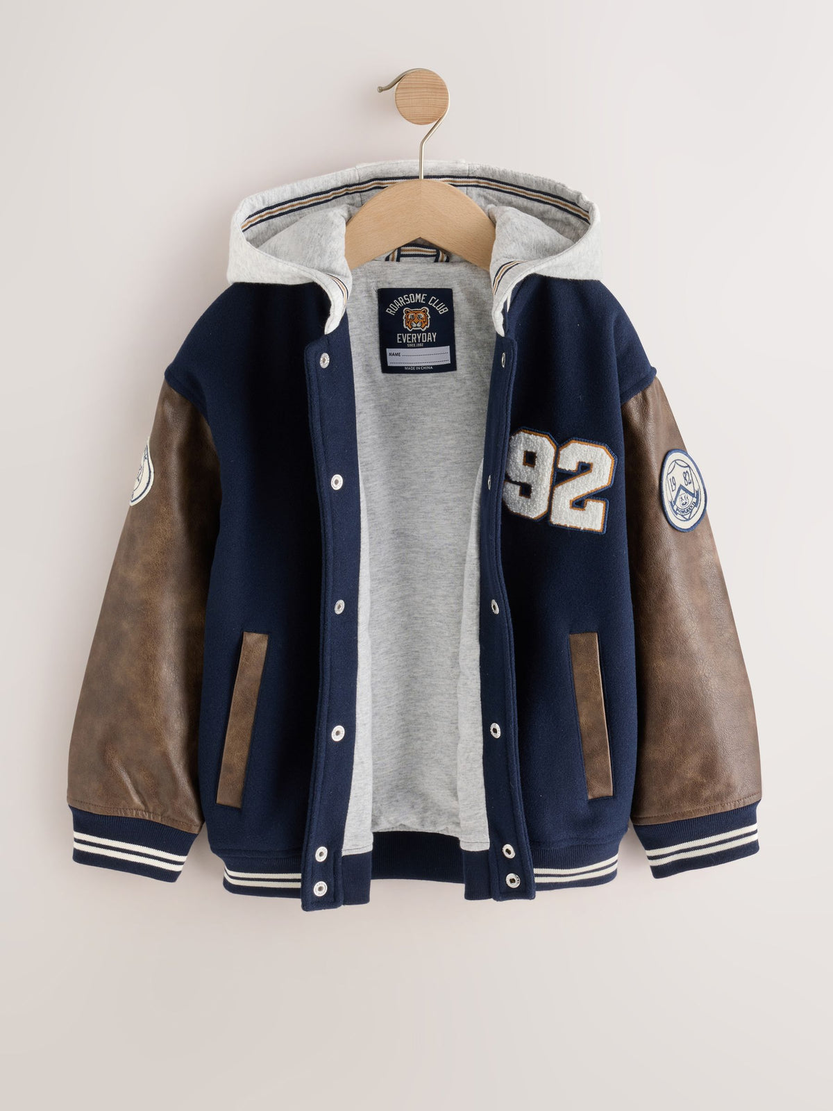 Dsiney Kidz - Navy Varsity Jacket (3mths-7yrs) image 7