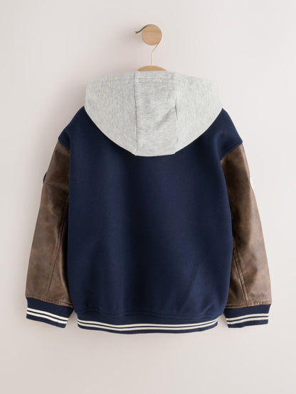 Dsiney Kidz - Navy Varsity Jacket (3mths-7yrs) image 8