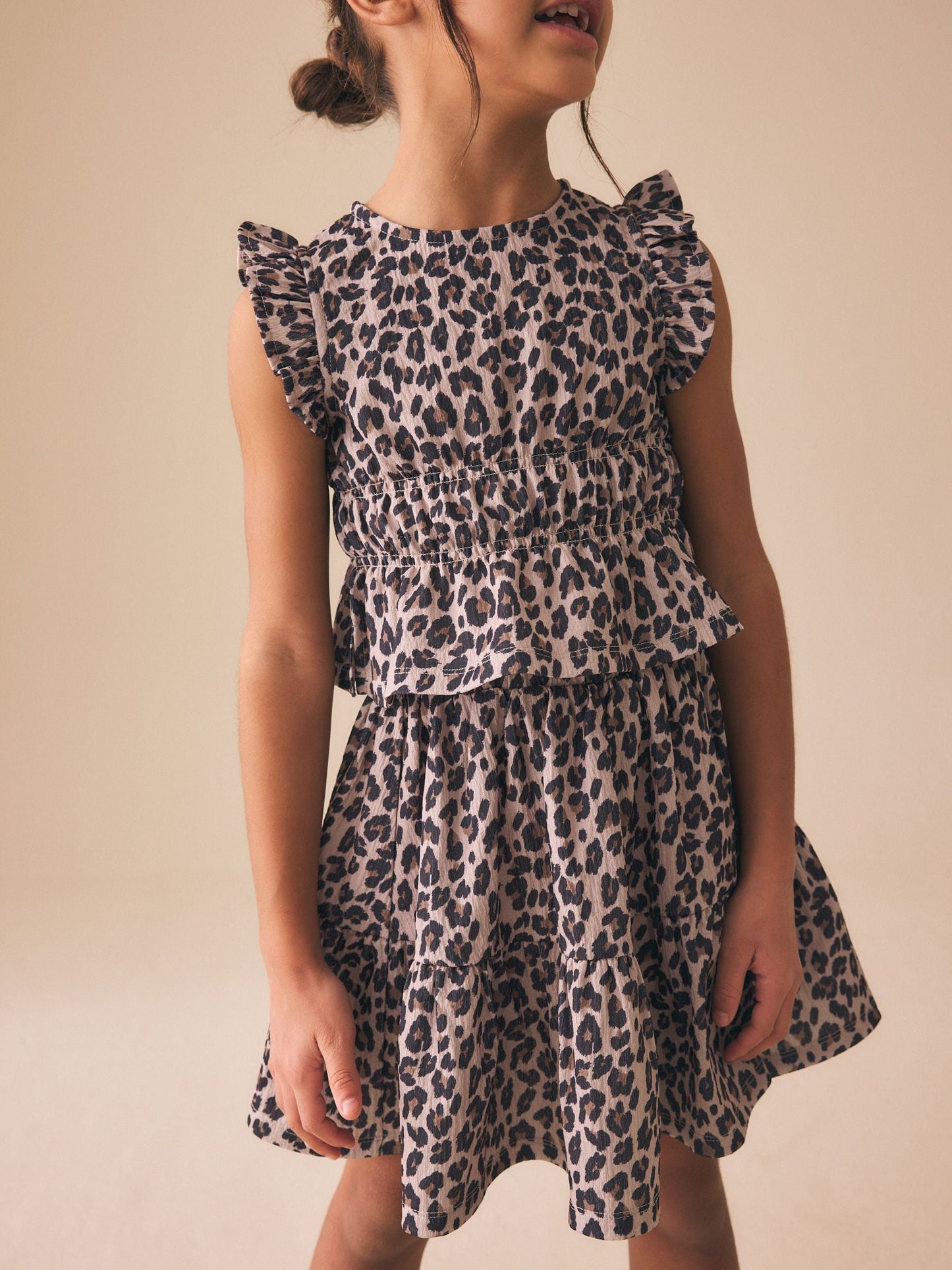 Dsiney Kidz - Animal Print Top And Skirt Set (3-16yrs) image 4