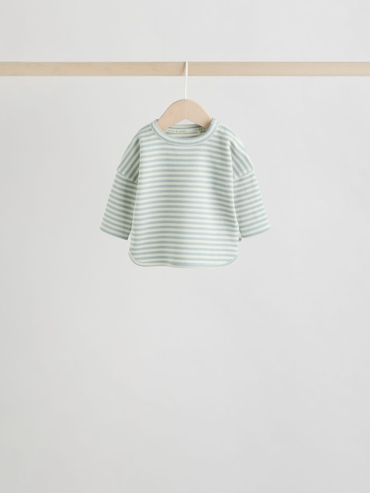 Yellow/Pink/Blue Baby Jersey Tops and Leggings Set 6 Piece (0mths-2yrs)