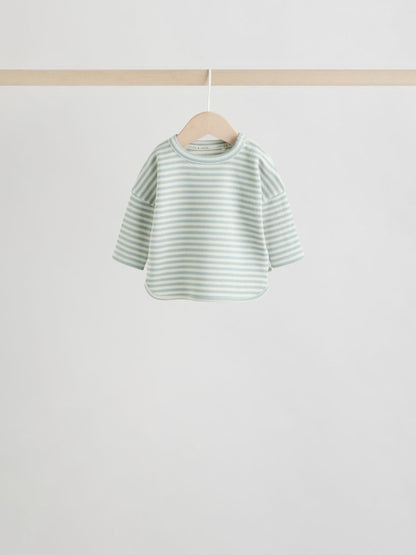 Yellow/Pink/Blue Baby Jersey Tops and Leggings Set 6 Piece (0mths-2yrs)