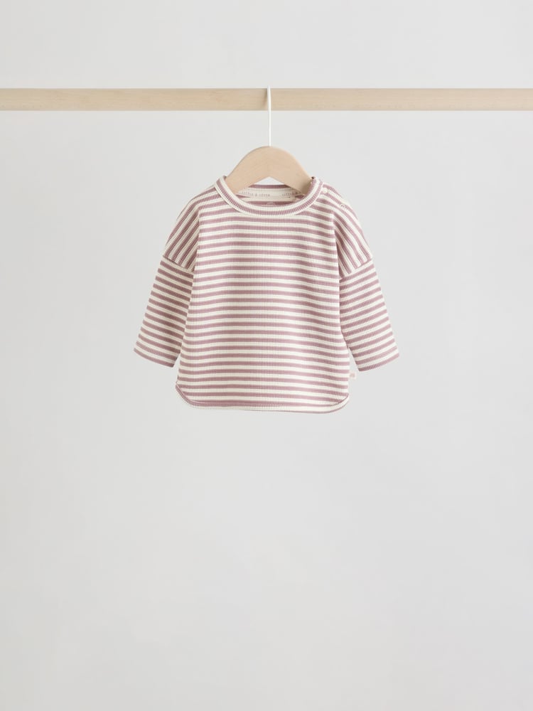 Yellow/Pink/Blue Baby Jersey Tops and Leggings Set 6 Piece (0mths-2yrs)