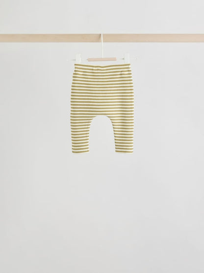 Yellow/Pink/Blue Baby Jersey Tops and Leggings Set 6 Piece (0mths-2yrs)