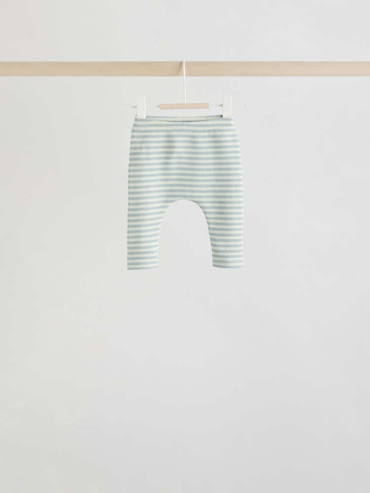 Yellow/Pink/Blue Baby Jersey Tops and Leggings Set 6 Piece (0mths-2yrs)