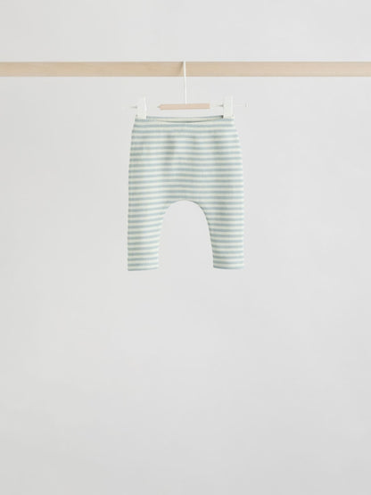 Yellow/Pink/Blue Baby Jersey Tops and Leggings Set 6 Piece (0mths-2yrs)