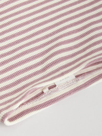 Yellow/Pink/Blue Baby Jersey Tops and Leggings Set 6 Piece (0mths-2yrs)