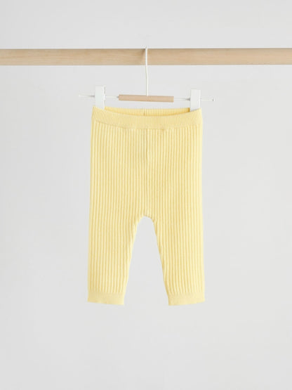 Yellow Baby Knitted Jumper and Leggings Set 2 Piece (0mths-3yrs)