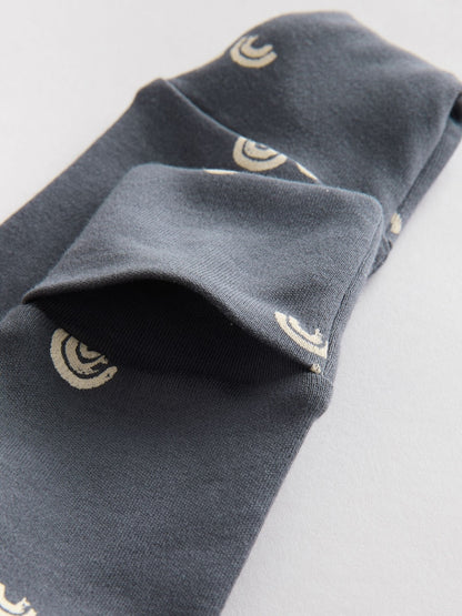 White/Black Two Way Zip Baby Sleepsuits 4 Pack (0mths-2yrs)