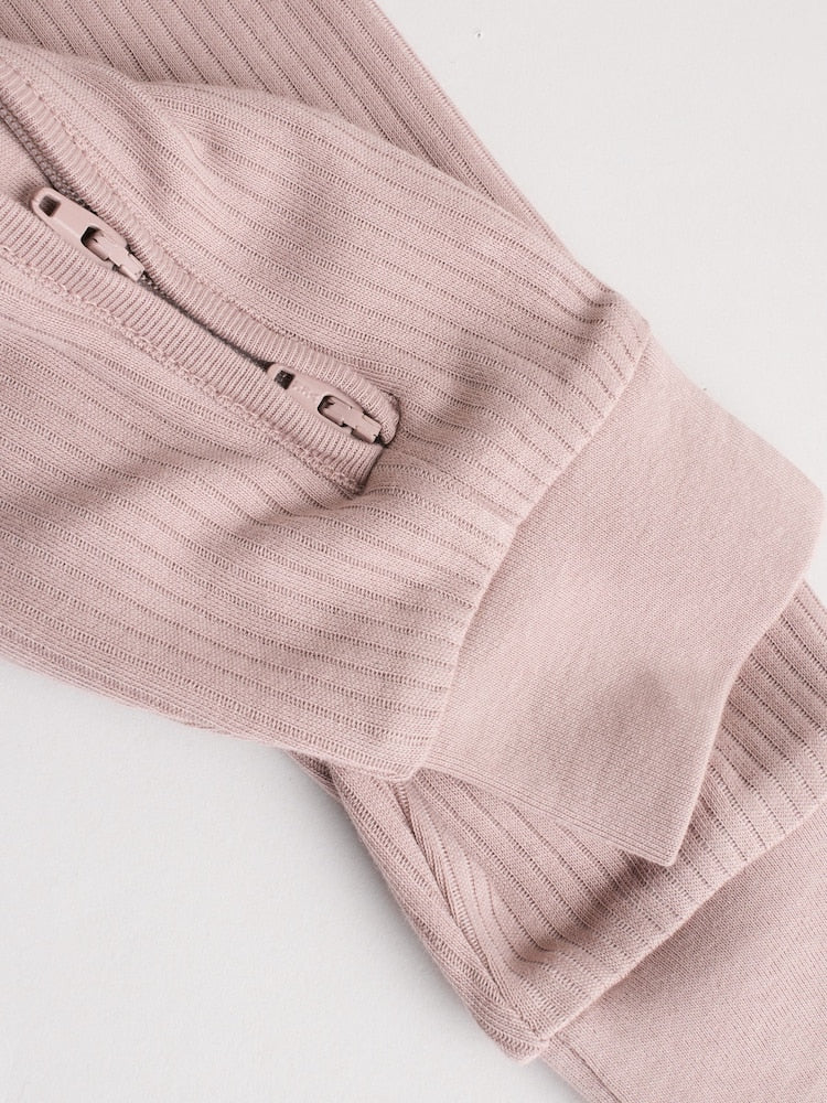 Chocolate Brown 3 Pack Baby Sleepsuits (0mths-3yrs)