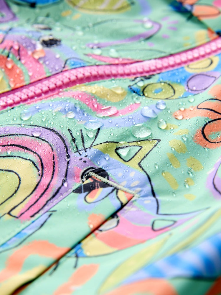 Green Character Waterproof Cagoule Jacket (6mths-7yrs)