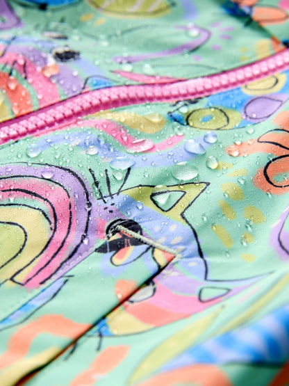 Green Character Waterproof Cagoule Jacket (6mths-7yrs)