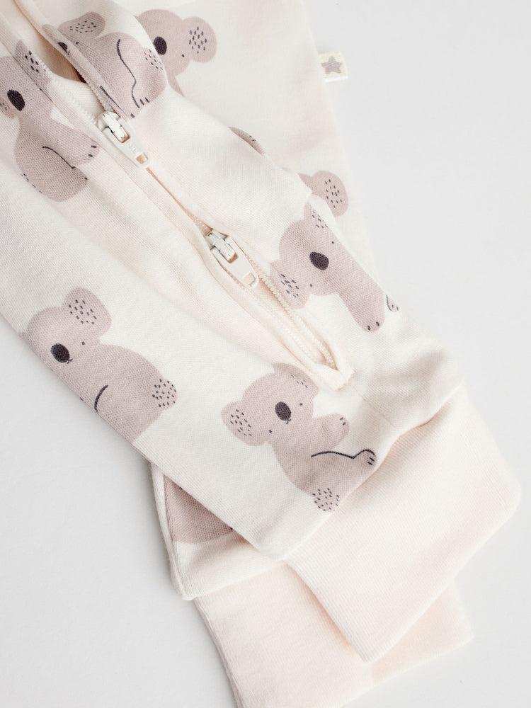 Mint Green Two Way Zip Baby Footless Sleepsuits 3 Pack (0mths-3yrs)