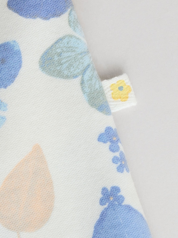 Blue Collar 3 Pack Baby Sleepsuits (0-2yrs)