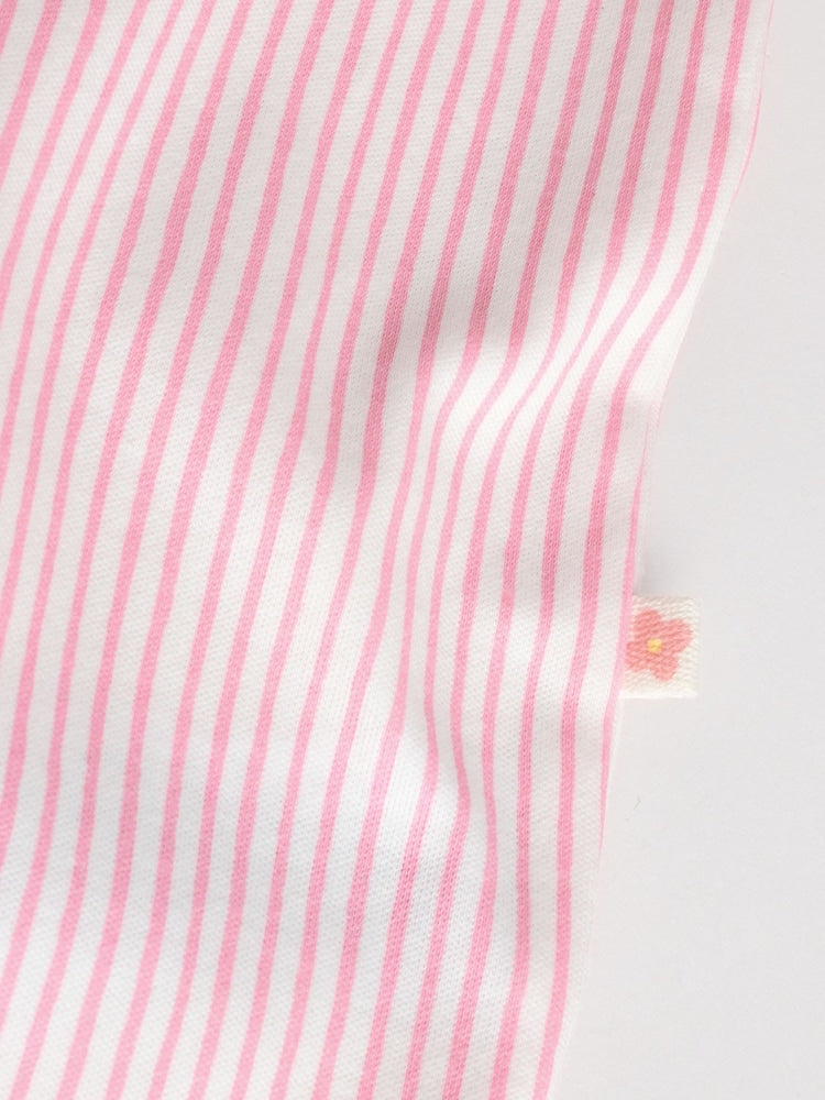 Pink Collar 3 Pack Baby Sleepsuits (0-2yrs)