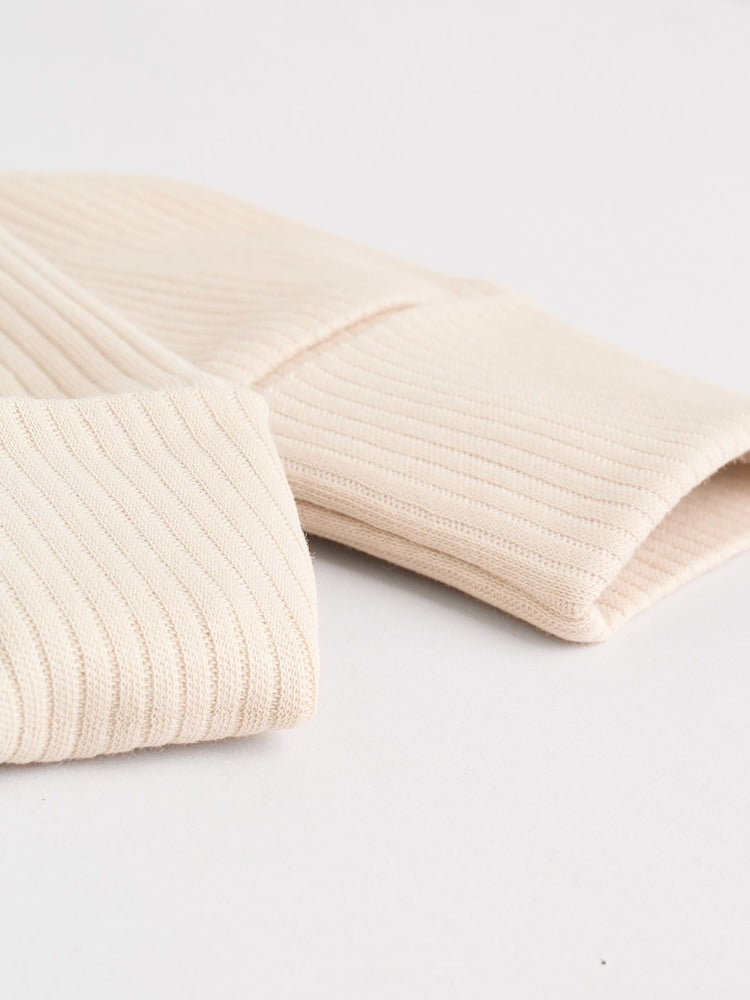 Beige Baby Two Way Zip Sleepsuits 3 Pack (0-2yrs)