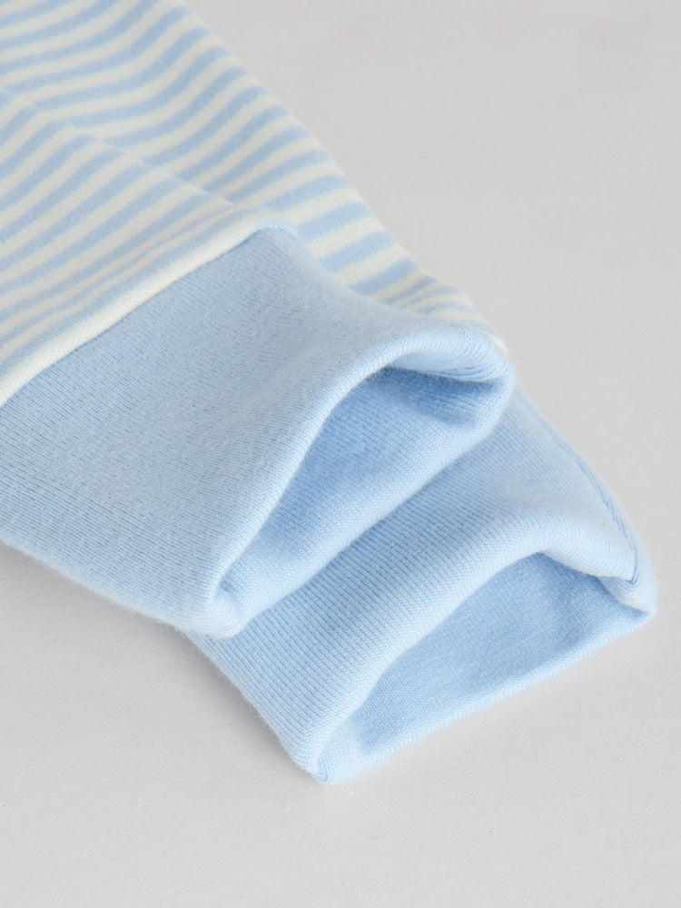 Blue Bear Two Way Zip Baby Sleepsuits 3 Pack (0mths-3yrs)