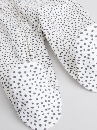 Brown/Cream 5 Pack Two Way Zip Baby Sleepsuits (0mths-2yrs)