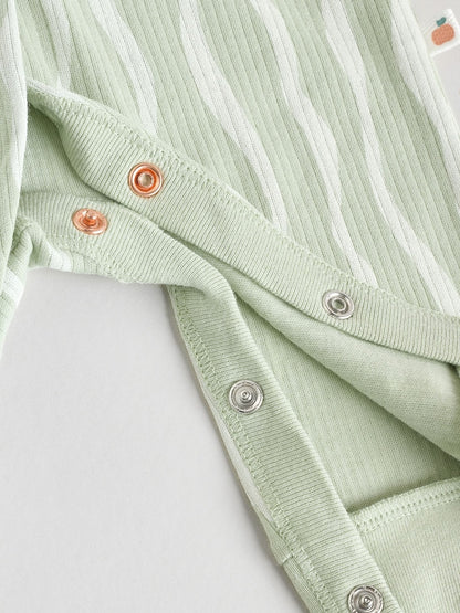 Yellow Baby Footless Character Sleepsuits 3 Pack (0mths-3yrs)