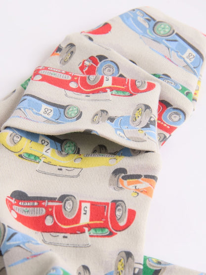 Blue/Green Cath Kidston Cars Baby 100% Cotton Sleepsuits 3