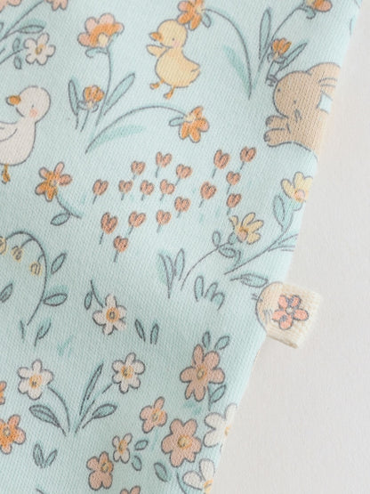 Yellow 3 Pack Baby Sleepsuits