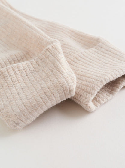 Neutral Milkclub Two Way Zip Baby Sleepsuits 3 Pack (0-2yrs)