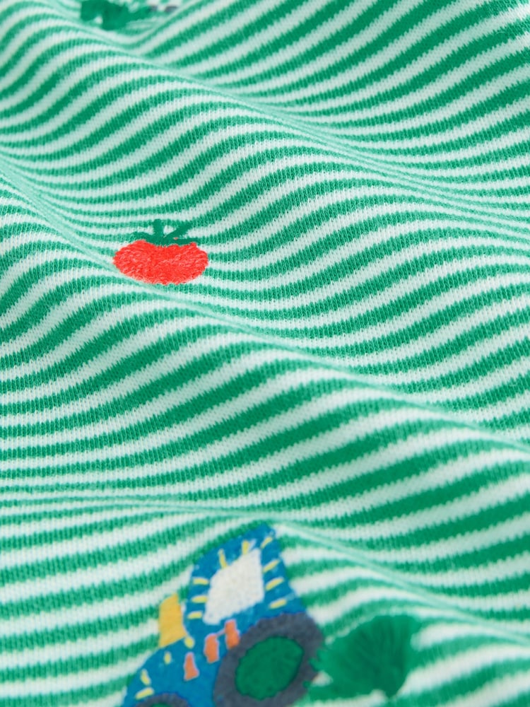 Multi Farm 3 Pack Baby Sleepsuits (0mths-2yrs)