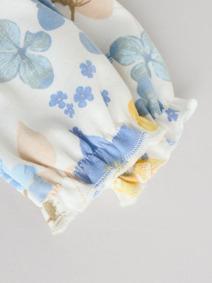 Blue Collar 3 Pack Baby Sleepsuits (0-2yrs)