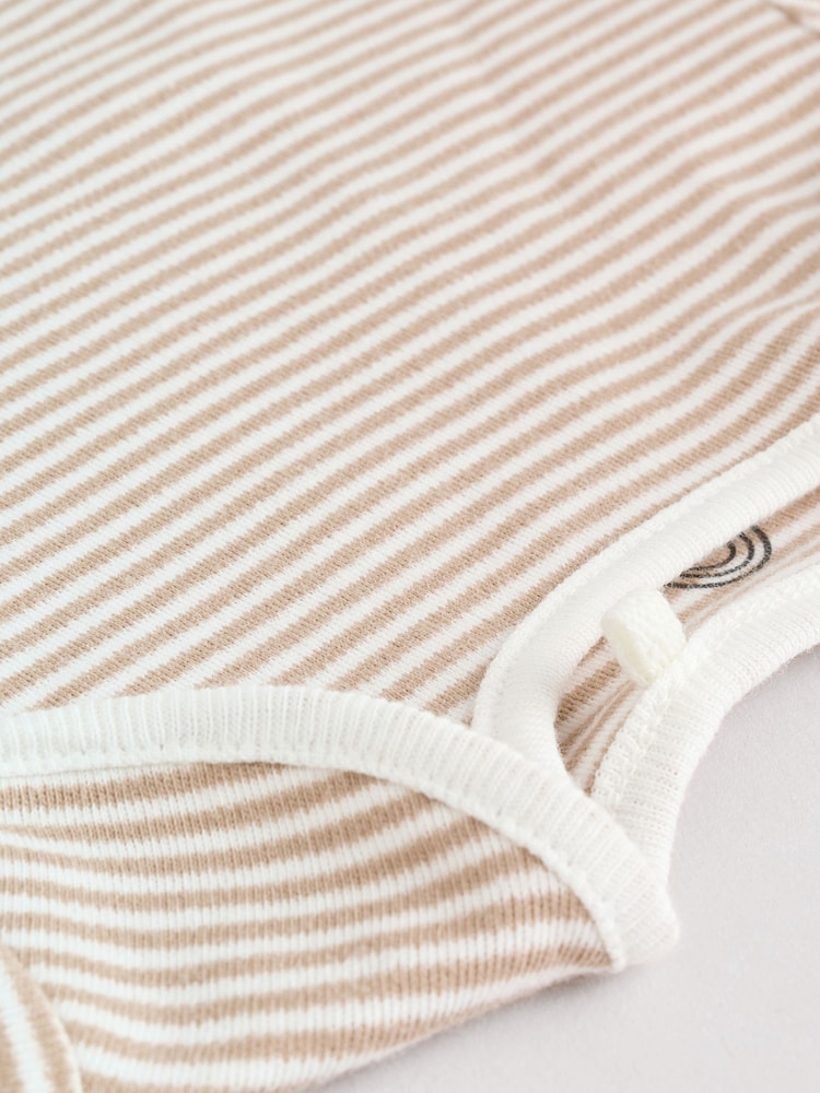 Neutral Baby Sleepsuit, Bodysuit, Beanie and Bib Set 4 Piece (0-9mths)