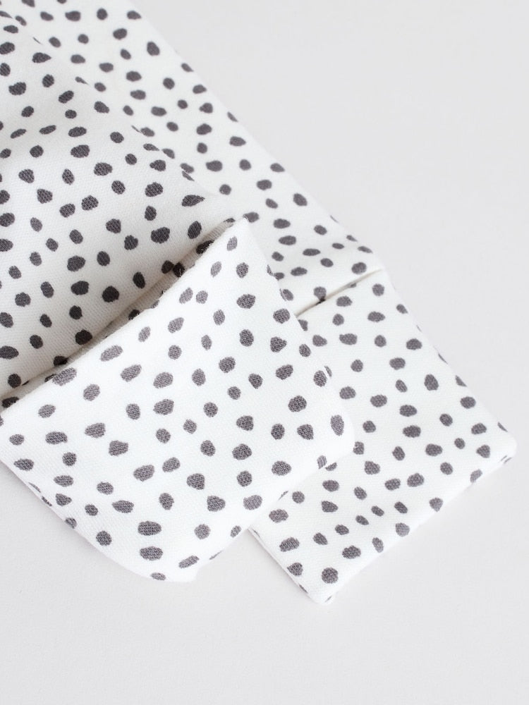 Brown/Cream 5 Pack Two Way Zip Baby Sleepsuits (0mths-2yrs)