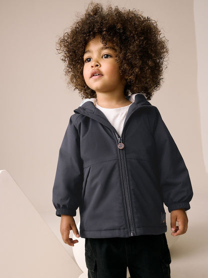 Black Shower Resistant Coat (3mths-7yrs)