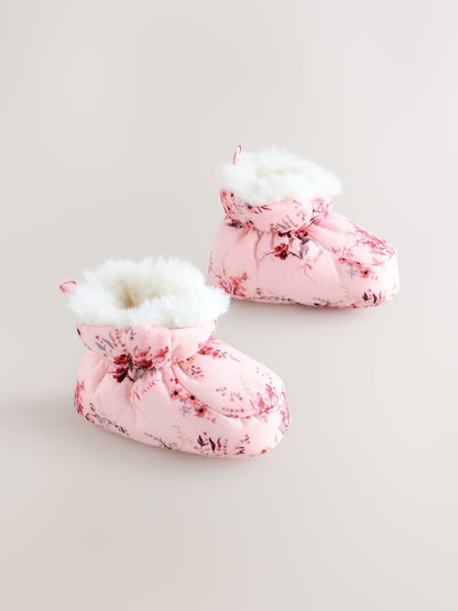 Pink Baby Snowboots (0-24mths)