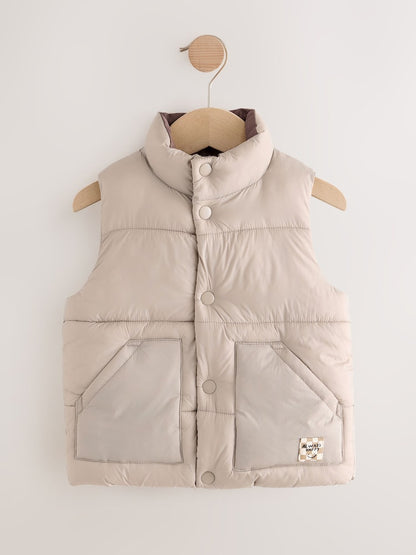 Neutral Padded Gilet (3mths-10yrs)