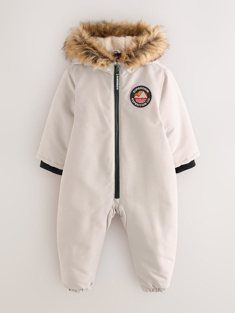 Superdry Cream Everest Snowsuit