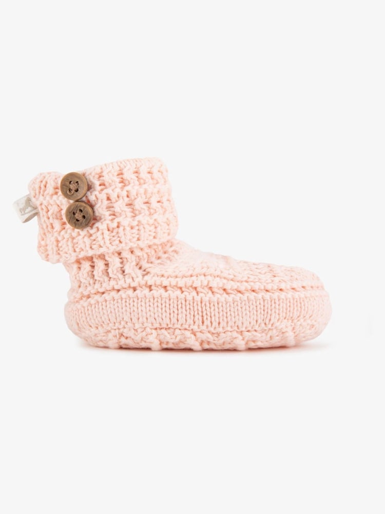 The Little Tailor Baby Soft Knitted 100% Cotton Booties
