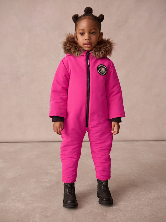 Superdry Pink Everest Snowsuit
