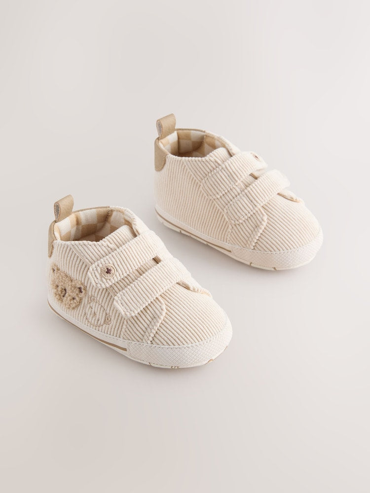 Neutral Bear Baby Touch Fastening Trainers (0-2mths)