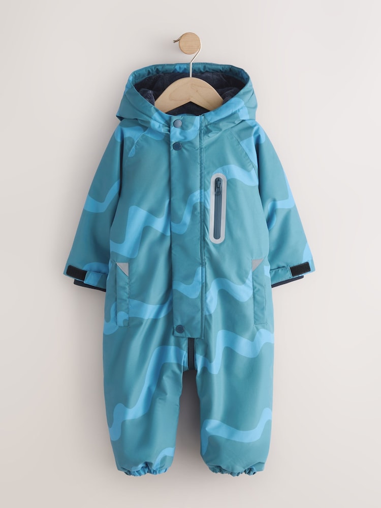 Blue Waterproof Snowsuit (3mths-7yrs)