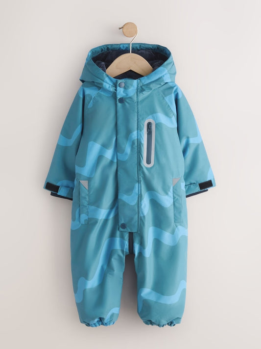 Blue Waterproof Snowsuit (3mths-7yrs)