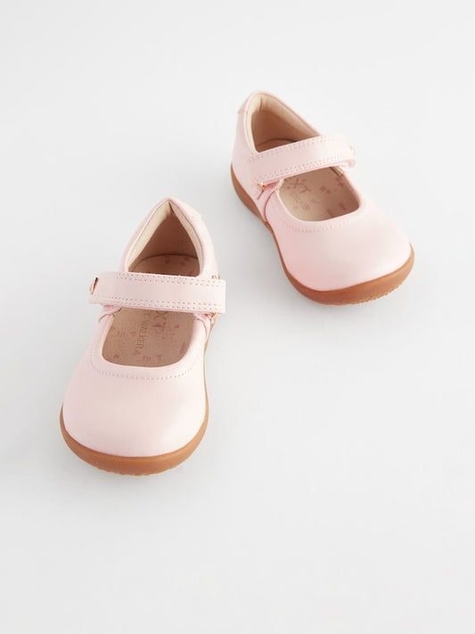Pink Standard Fit (F) First Walker Mary Jane Shoes