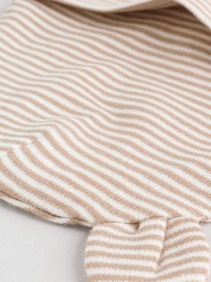 Neutral Baby Sleepsuit, Bodysuit, Beanie and Bib Set 4 Piece (0-9mths)