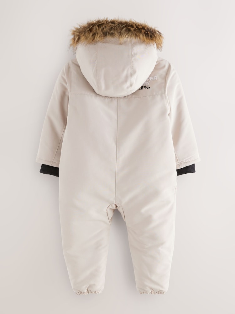 Superdry Cream Everest Snowsuit