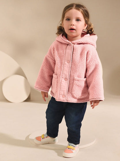 Pink Popper Fleece (3mths-7yrs)