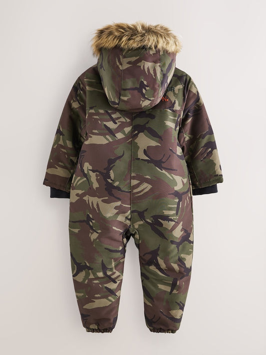 Superdry Camouflage Everest Snowsuit